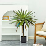 3-SOGA 90cm Yucca Tree Giant Palm Lily Living Room Artificial Plant Home Accent Decor