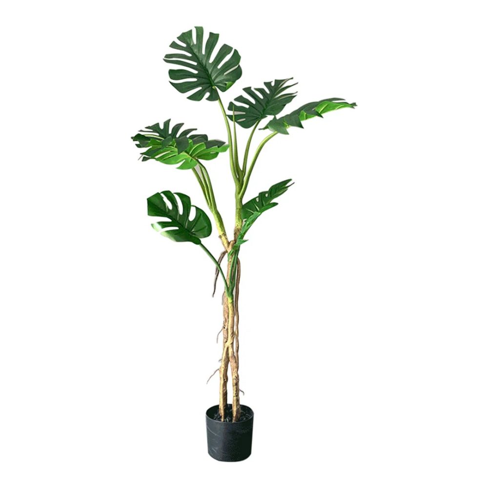 1-SOGA 160cm Tropical Monstera Palm Artificial Plant Tree