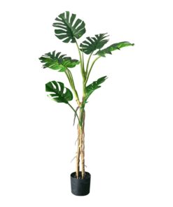 1-SOGA 160cm Tropical Monstera Palm Artificial Plant Tree