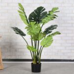 8-SOGA 2X 113cm Artificial Indoor Potted Turtle Back Fake Decoration Tree Flower Pot Plant