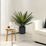 4-SOGA 45cm Yucca Plant Giant Palm Lily Artificial Plant Tabletop Home Accent Decor