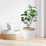4-SOGA 2X 95cm Artificial Tree Indoor Nordic Style Artificial Tree Potted Simulation Tree