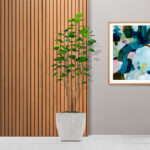 4-SOGA 2X 150cm Plastic Potted Polyscias Scutellaria Plant Home Garden Artificial Tree