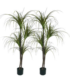 1-SOGA 2X 150cm Artificial Dracaena Plant Fake Potted