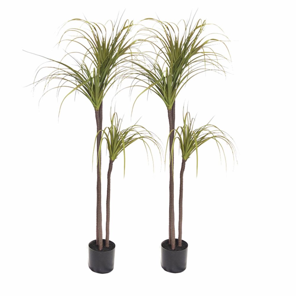 1-SOGA 2X 145cm Artificial Dracaena Plant Fake Potted