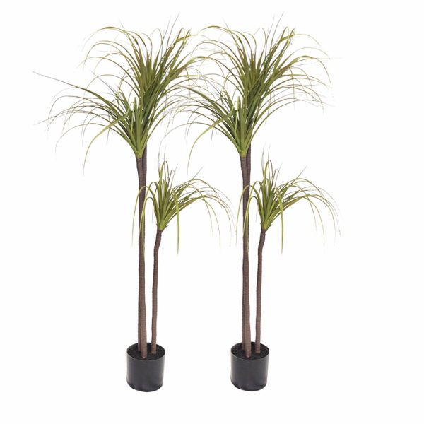 1-SOGA 2X 145cm Artificial Dracaena Plant Fake Potted