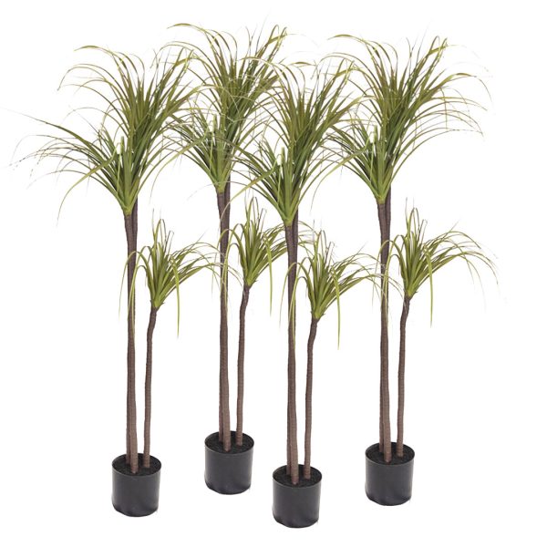 1-SOGA 4X 145cm Artificial Dracaena Plant Fake Potted