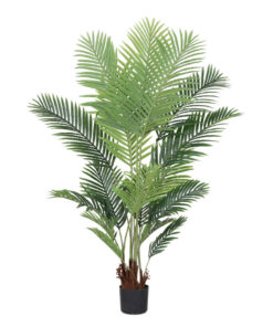 1-SOGA 165cm Artificial Swallowtail Sunflower Fake Decoration Tree Flower Pot Plant