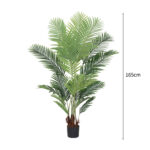 2-SOGA 4X 165cm Artificial Swallowtail Sunflower Fake Decoration Tree Flower Pot Plant