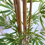 7-SOGA 2X 150cm Lucky Bamboo Tree Bambusa Vulgaris Artificial Plant w/ 7 Branches Home Accent Decor