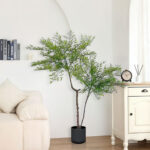 2-SOGA 2X 120cm Nandina Heavenly Bamboo Tree Artificial Plant Home Accent Decor