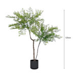 6-SOGA 2X 120cm Nandina Heavenly Bamboo Tree Artificial Plant Home Accent Decor