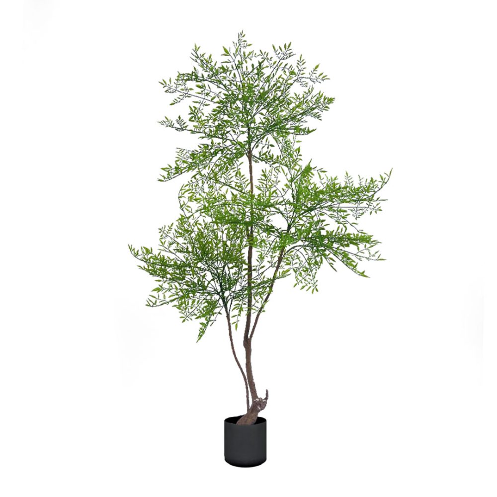 1-SOGA 150cm Nandina Heavenly Bamboo Tree Artificial Plant Home Accent Decor