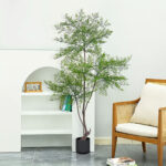 3-SOGA 150cm Nandina Heavenly Bamboo Tree Artificial Plant Home Accent Decor
