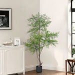 5-SOGA 150cm Nandina Heavenly Bamboo Tree Artificial Plant Home Accent Decor