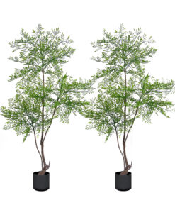 1-SOGA 2X 150cm Nandina Heavenly Bamboo Tree Artificial Plant Home Accent Decor