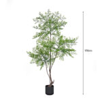 6-SOGA 2X 150cm Nandina Heavenly Bamboo Tree Artificial Plant Home Accent Decor