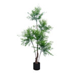 1-SOGA 180cm Nandina Heavenly Bamboo Tree Artificial Plant Home Accent Decor