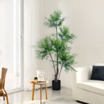 4-SOGA 180cm Nandina Heavenly Bamboo Tree Artificial Plant Home Accent Decor