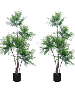 1-SOGA 2X 180cm Nandina Heavenly Bamboo Tree Artificial Plant Home Accent Decor