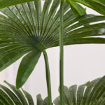5-SOGA 2X 120cm Artificial Natural Green Fan Palm Tree Fake Tropical Indoor Plant Home Office Decor
