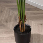 7-SOGA 150cm Artificial Natural Green Fan Palm Tree Fake Tropical Indoor Plant Home Office Decor