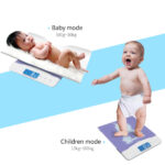 2-SOGA 2X 100kg Digital Baby Scales Electronic LCD Display Paediatric Infant Weight Monitor