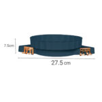 4-SOGA 2X Green 360 Degree Wall-Mounted Rotating Bathroom Organiser Corner Vanity Rack Toilet Adhesive Storage Shelf