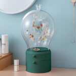2-SOGA Green 360 Degree 2 Layered Jewelry Storage Box Waterproof Dustproof Accessories Organiser