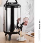7-SOGA 4X 8L Portable Insulated Cold/Heat Coffee Tea Beer Barrel Brew Pot With Dispenser