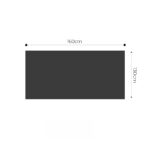 5-SOGA 130x160cm Throw Blanket  Black and White New Year Limited Edition Peace and Joy Plush Cozy