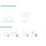 8-SOGA Digital Electronic LCD Bathroom Body Fat Scale Weighing Scales Weight Monitor Blue