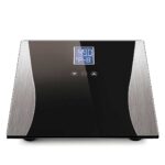 4-SOGA Wireless Digital Body Fat LCD Bathroom Weighing Scale Electronic Weight Tracker Black