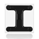 5-SOGA Wireless Digital Body Fat LCD Bathroom Weighing Scale Electronic Weight Tracker Black