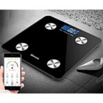 3-SOGA 2X Wireless Bluetooth Digital Body Fat Scale Bathroom Health Analyser Weight White/Pink