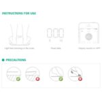7-SOGA 2X Wireless Bluetooth Digital Body Fat Scale Bathroom Health Analyser Weight White/Pink