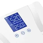 4-SOGA 2X Digital Body Fat Scale Bathroom Scales Weight Gym Glass Water LCD Pink/White