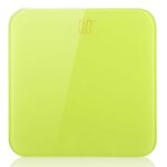 1-SOGA 180kg Digital Fitness Weight Bathroom Gym Body Glass LCD Electronic Scales Green