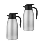 1-SOGA 2X 1.5L Silver Color 3-Layer Stainless Steel Vacuum Durable Thermal Flask