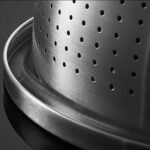 6-SOGA 2X Stainless Steel Nesting Basin Colander Perforated Kitchen Sink Washing Bowl Metal Basket Strainer Set of 4