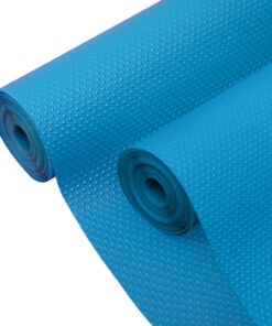 1-SOGA 2X 30x300cm Blue Kitchen Shelf Drawer Cabinet Multi Use Liner Non Slip Mat