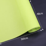 6-SOGA 40x300cm Green Kitchen Shelf Drawer Cabinet Multi Use Liner Non Slip Mat