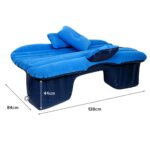 2-SOGA 2X Inflatable Car Mattress Portable Travel Camping Air Bed Rest Sleeping Bed Blue