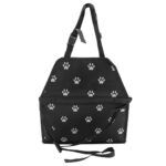3-SOGA 2X Waterproof Pet Booster Car Seat Breathable Mesh Safety Travel Portable Dog Carrier Bag Black