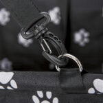 7-SOGA 2X Waterproof Pet Booster Car Seat Breathable Mesh Safety Travel Portable Dog Carrier Bag Black