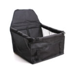 3-SOGA Waterproof Pet Booster Car Seat Breathable Mesh Safety Travel Portable Dog Carrier Bag Black