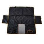 3-SOGA 2X Oxford Cloth Waterproof Dog Car Cover Back Seat Protector Hammock Pet Mat Black