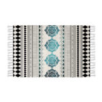 1-SOGA 90cm Boho Bathroom Rug Vintage Kitchen Area Runner Rugs