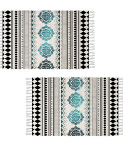 1-SOGA 2X 90cm Boho Bathroom Rug Vintage Kitchen Area Runner Rugs