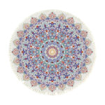 1-SOGA 120cm Mandala Area Rug for Living Room Lounge